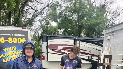 A 5 Star Plumbing Team Photo