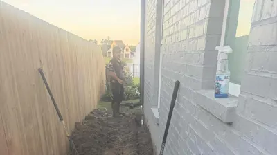 Gas Line Installation Photo