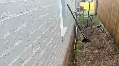 AFTER: Gas Line Installation Photo