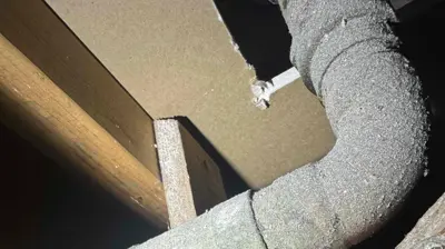 Existing Drain Vent Fitting Photo
