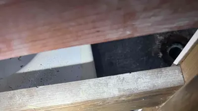 Exposed Framing and Copper Piping Photo