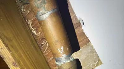 Large Copper Pipe Photo