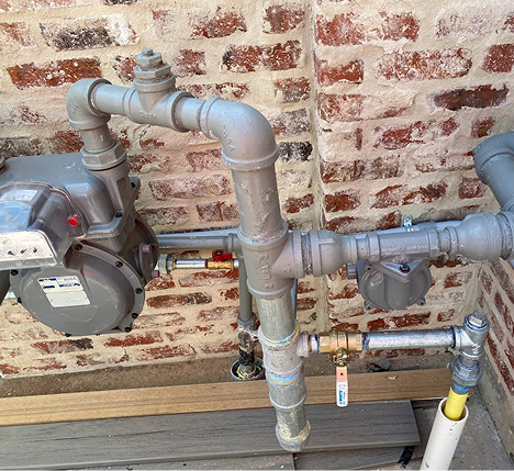 Gas Line Plumbing
